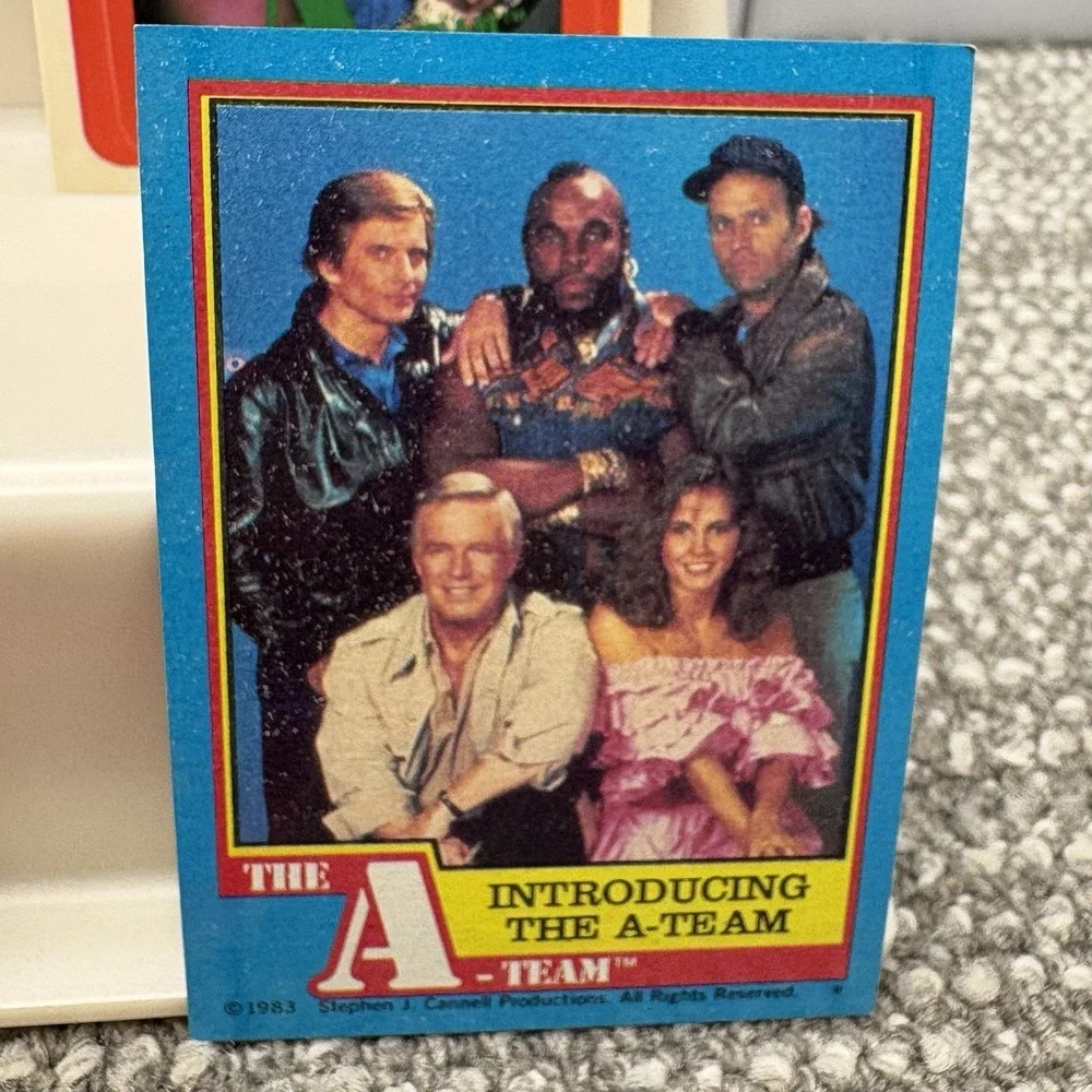 1983‎ Topps A-Team Trading Cards VTG Complete 66 Base Card Set